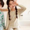 Kids' Autumn Cotton Pajama Set: Boys' Warm Underwear and Little Girls' Flannel Base Layers for Winter
