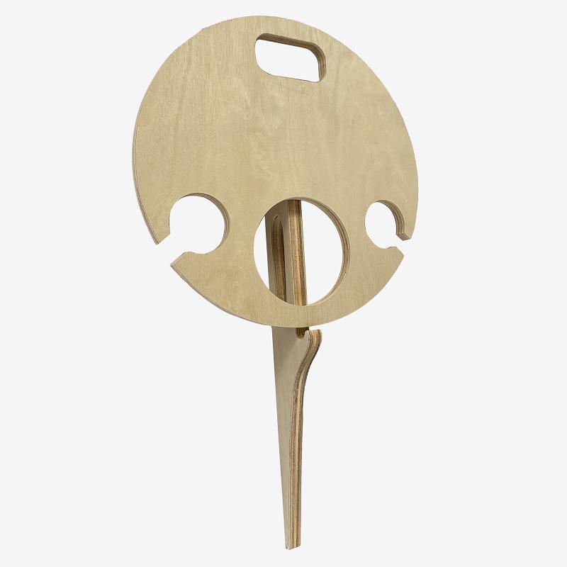 Portabelt Fällbart Utomhus Vinbord & Strandinsatsställ för Picknickar