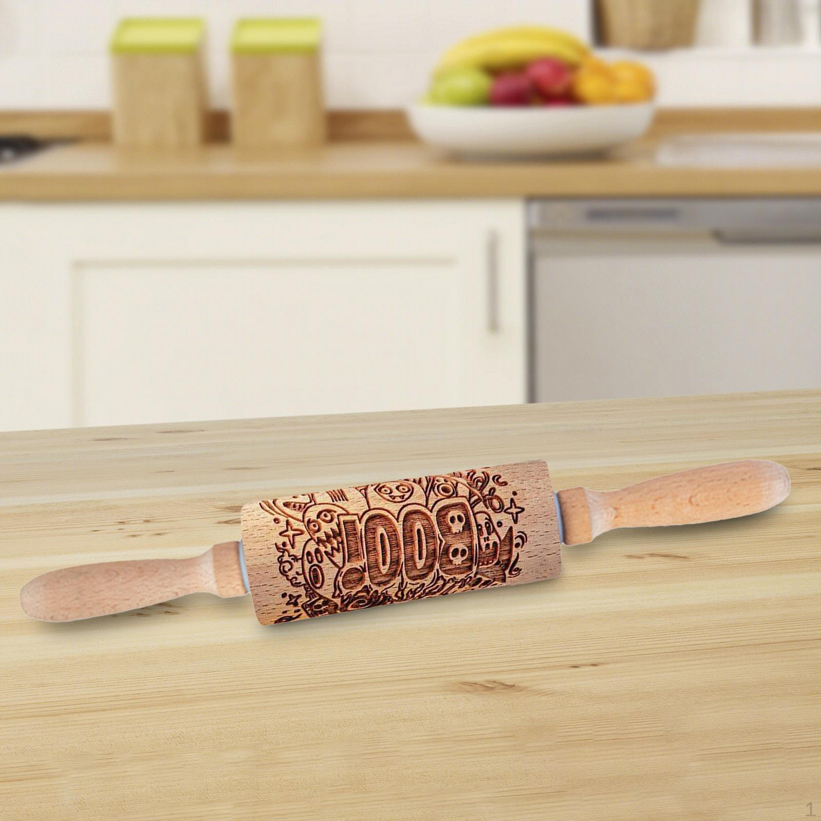 

Декоративний ролик для випічки для дизайну та виготовлення печива на Хелловін Style D