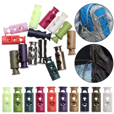 Accessories Apparel Shoelace Sportswear DIY Metal Clamp Lock Toggle Plastic Stoppers Stopper Cord