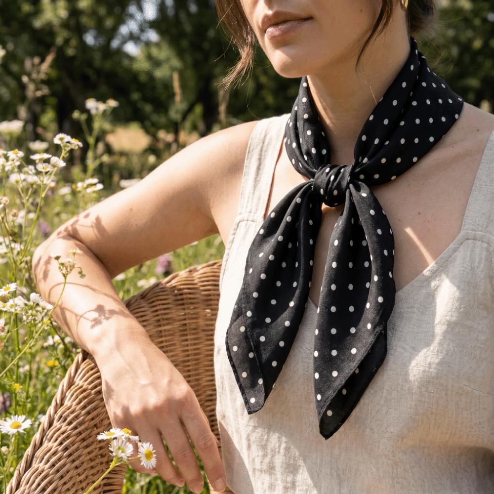 Multi‑Purpose Square Scarf Polyester Thin Waist Butt Curtain New Neck Scarf Casual