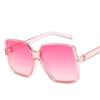 Vintage Retro Style Man Woman Sunglasses Big Frame Square Shape Outdoor Sunglasses Gradient Lens Ladies Sunglasses