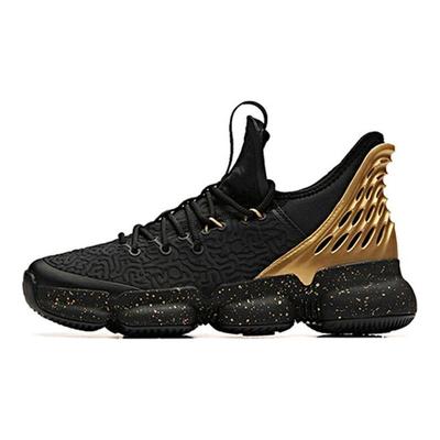 Yukong 2 High-Top Basketball Shoes Men Sneakers Black Gold 91931180-1