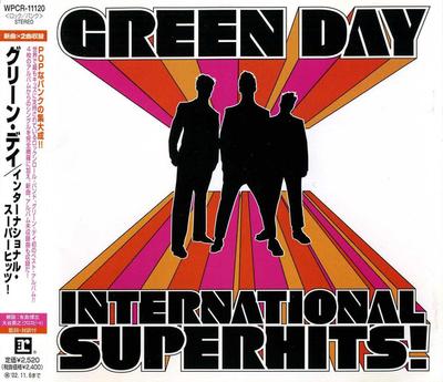 CD GREEN DAY – Internationale Superhits! WPCR11120 REPRISE 2001 Japan ObiRock Gebraucht