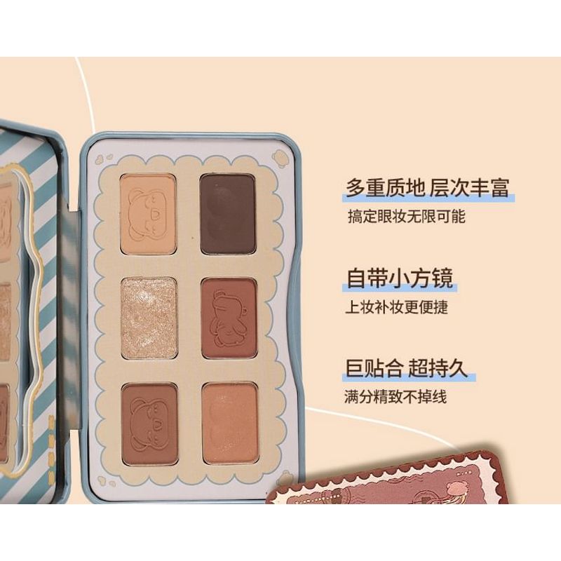 YIGU DIGU - GUGU Postcard 6-Color Eyeshadow Palette - 2 Types