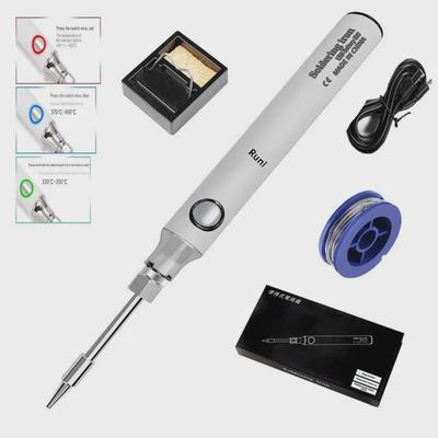 510 Išmanusis Belaidis USB Lituoklio Rinkinys - Nešiojamas 5V Įkraunamas Mini Rašiklis Remontui