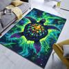 Fantasy Ocean Turtle Print Carpet for Bedroom Living Room Bedside Sofa Floor Mat Modern Home Decor Area Rug Machine Wash