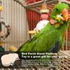 Bird Perch Stable Chewing Playing Toy Parakeet Cage Perch For Standing For Parakeet Conure Lovebird Canary Cockatoo Finch Living