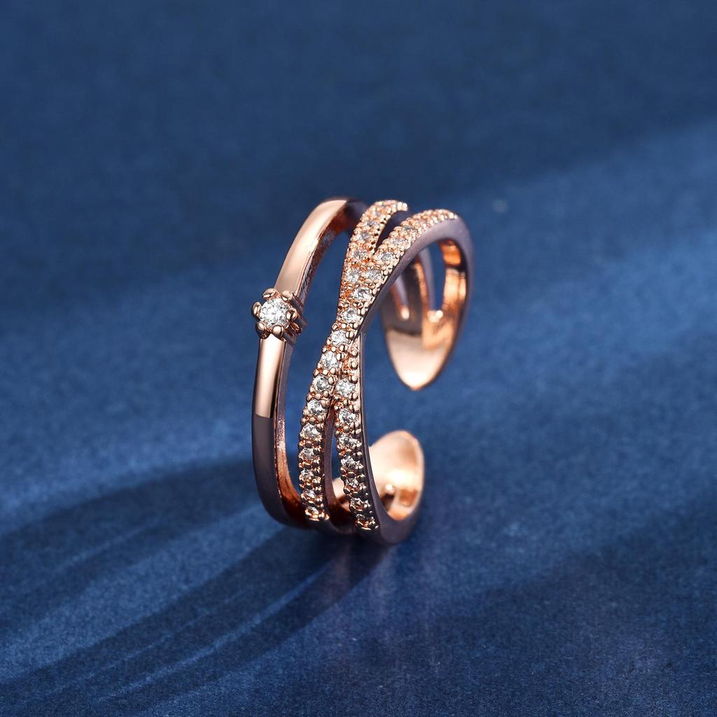 Women's Fashion Adjustable Triple Ring - Niche Design & Versatile Index Finger Ring