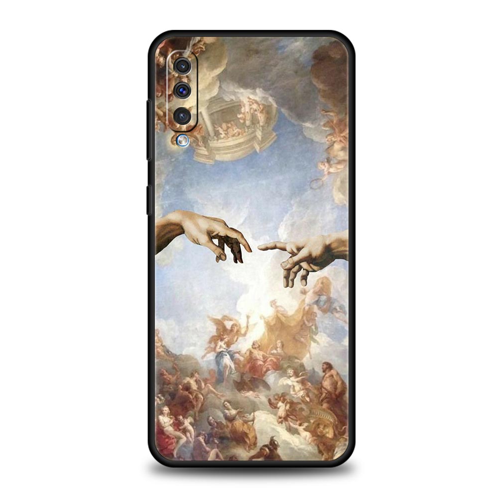 Renaissance Art Painting Phone Case For Samsung A52 A14 A50 A70 A10 A30 A40 A20S A20E A02S A12 A22 A34 A42 A32 5G A54 A04s Cover
