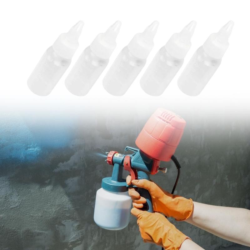 Paint Containers Air brush Paint Mixing Bottles Ample Capacity HX6C