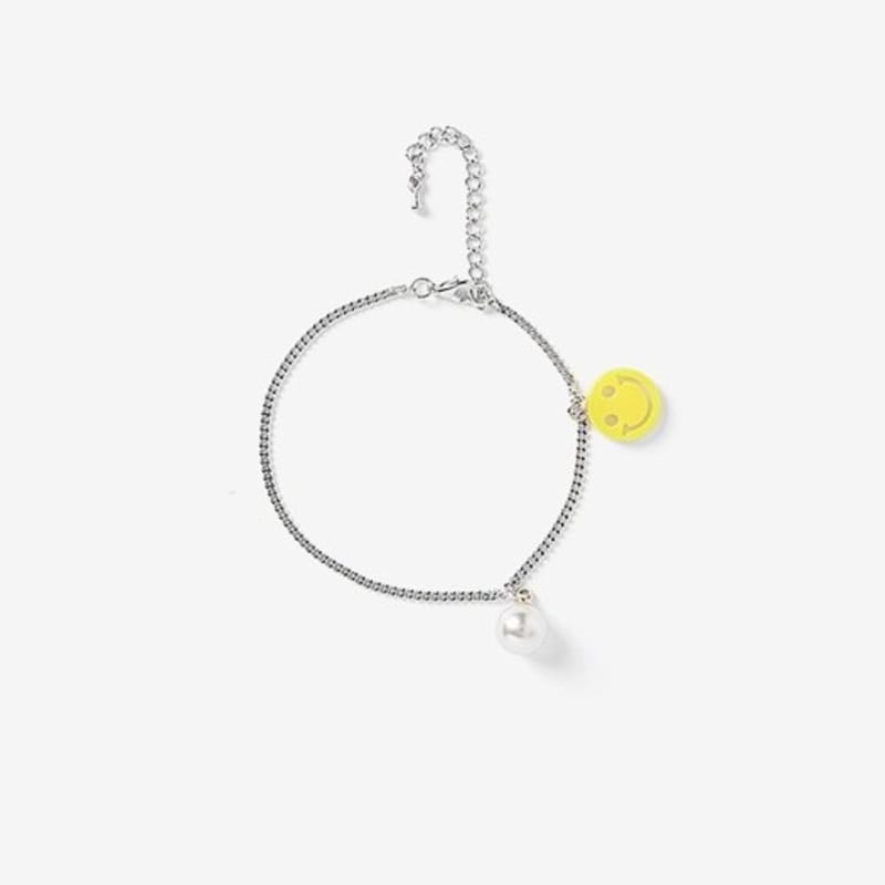 

VON DITOLE Happy smile ankle bracelet Smile anklet