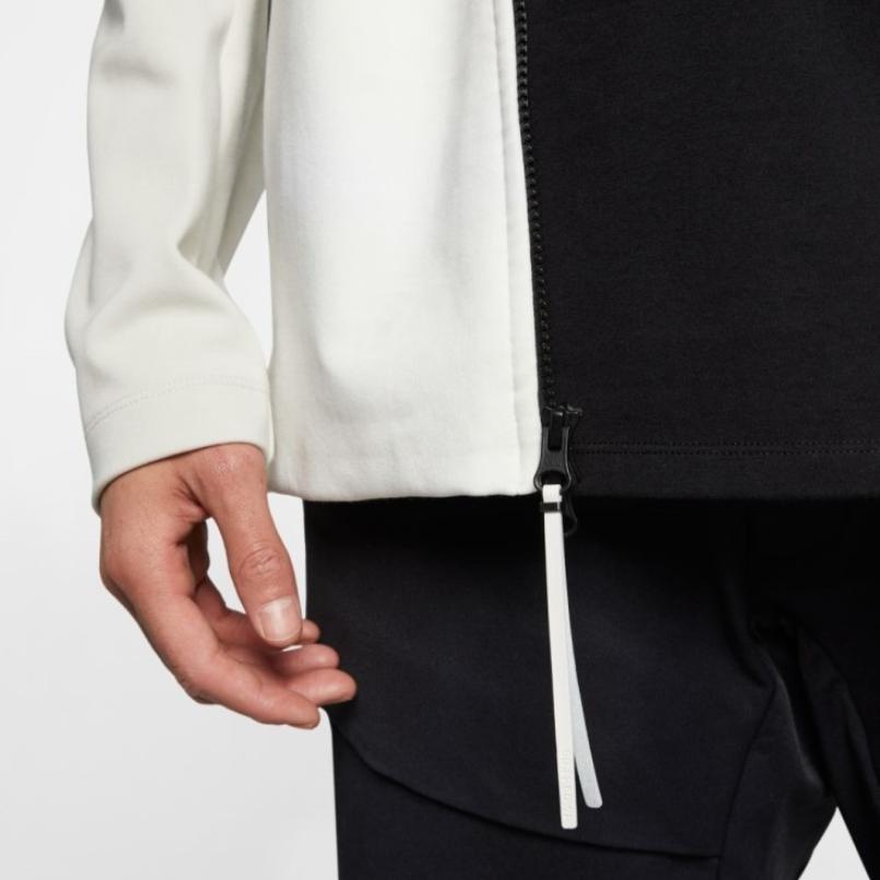 Nike Color Block Zip Up Sports Hoodie Jacket Men jackets Gray AR1549-072