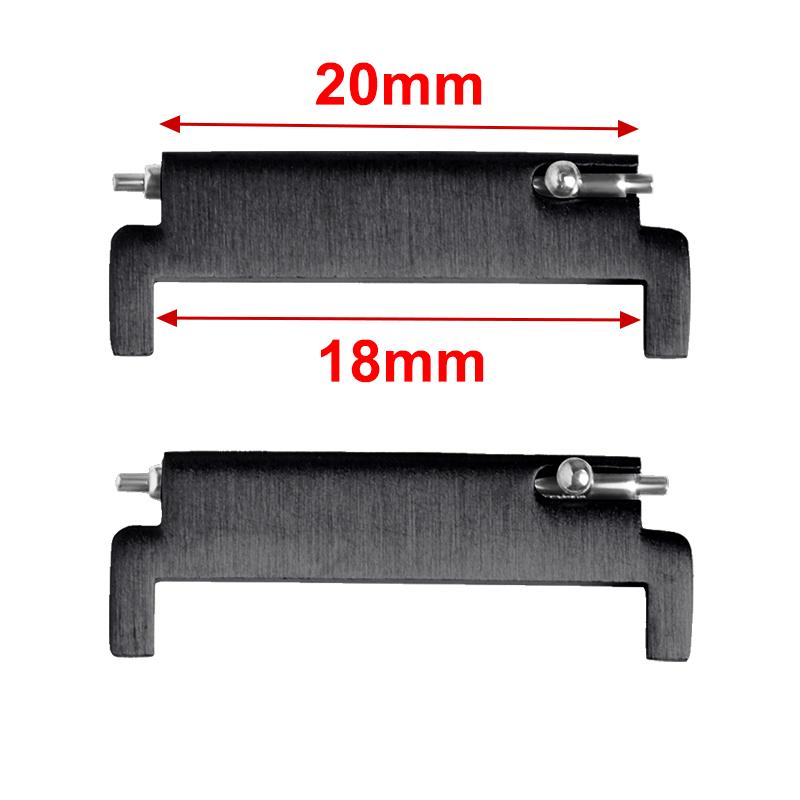 Adaptéry řemínku hodinek 20 mm na 18 mm 20 mm 22 mm na 22 mm 22 mm na 20 mm Kolíky s rychlým uvolněním Konektory Řemínek Pružinové tyčinky Příslušenství 2 ks