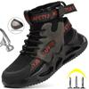 Brand Work Shoes Steel Toe Safety Shoes Men Women Work Boots Breathable Lightweigt Work Sneakers Anti-puncture Safety Boots