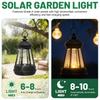 Solar Lamps Waterproof LED Decorative Lamp Solar Outdoor Lanterns For Patio Lawn Pathway Walkway House Driveway Ground Backyard