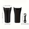 1pc Car umbrella holder, car rear seat umbrella holder, umbrella cover, storage bucket, hook