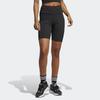 adidas Originals Solid High Waist Elastic Tight Shorts Women Shorts Black HZ7261