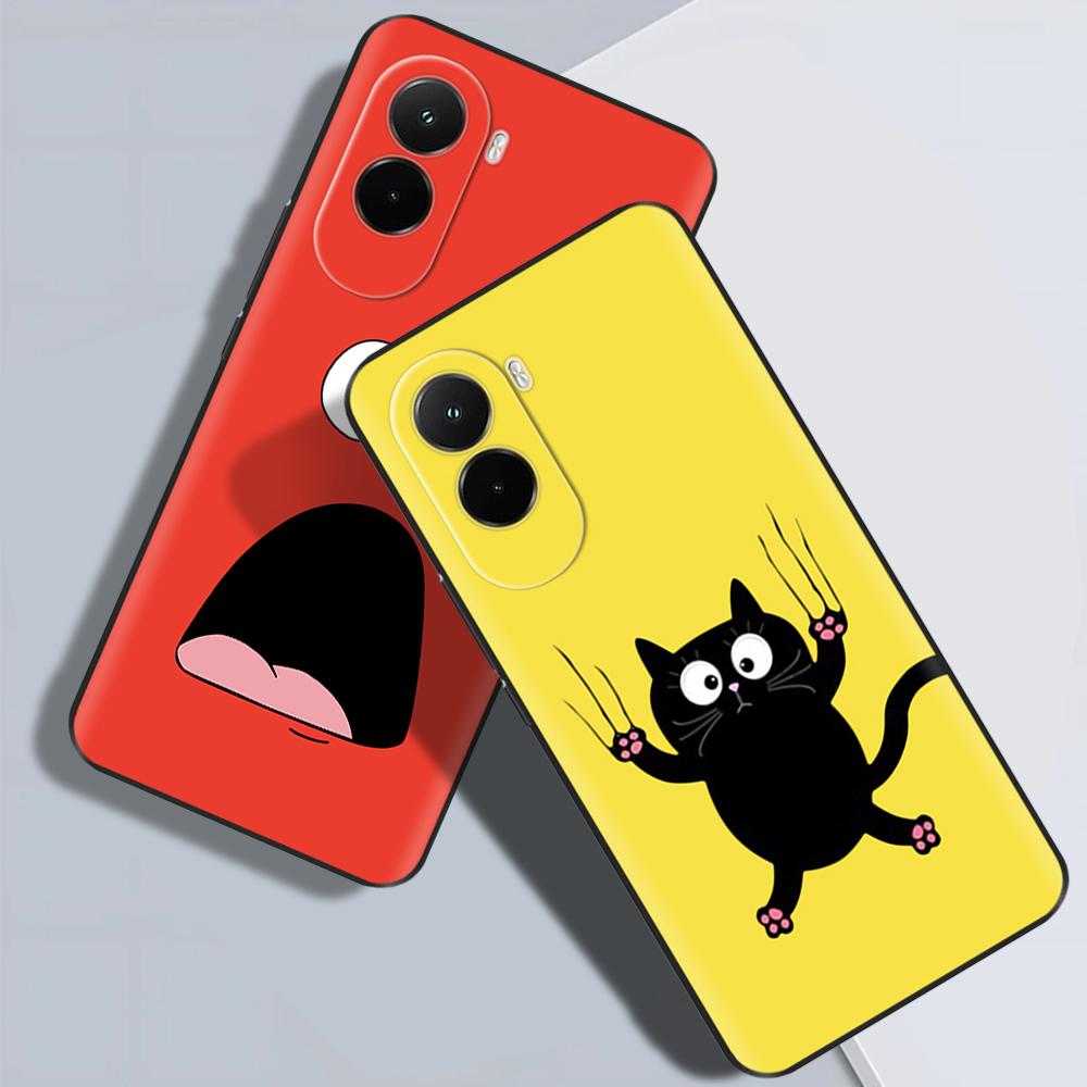 Soft Case For Xiaomi Poco M7 4G Luxury Print Back Cover For PocoM7 M7 Silicone Bumper Protective Shockproof Capa Pocom7 4G Coque
