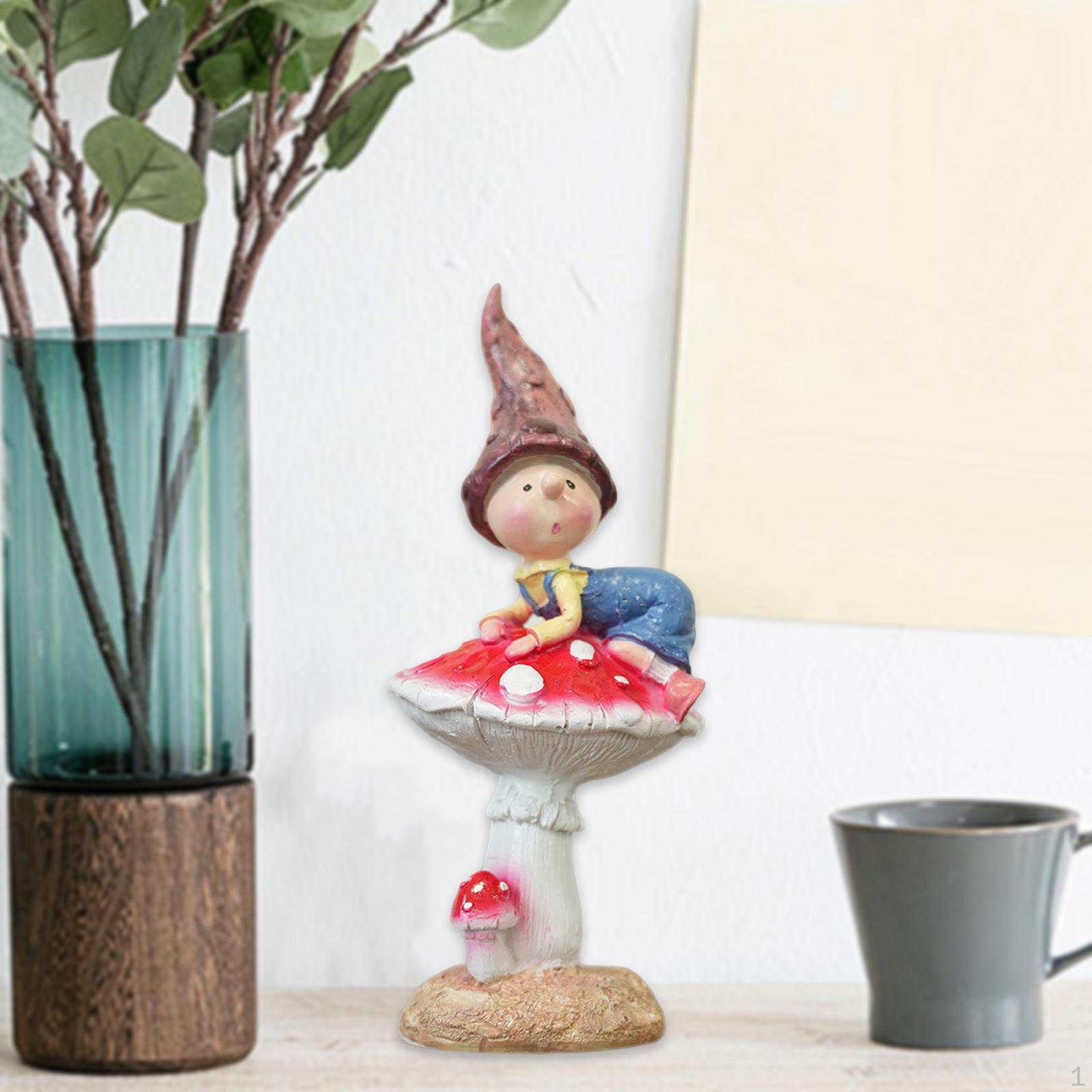 

Fairy Garden Statue Dollhouse Decoration Backyard Sculpture Lawn Plant Bonsai Micro Landscape