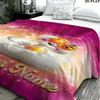 1PC Diddl Custom Name Patterned Flannel Blanket Suitable For All Seasons for Home Decor Warmth and Comfort Gifts Holiday Present
