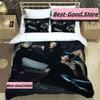 Vampire Diaries Damon Salvator Bedding Set Printed Bed Set With Pillowcase Duvet Cover Soft Single Double Queen Super King Size