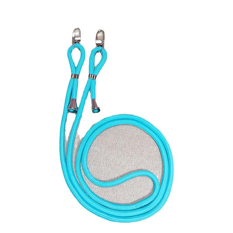 Adjustable Phone Strap with Diagonal Lanyard and Anti-Lost Chain, Wearable as a Crossbody Mobile Case Lanyard