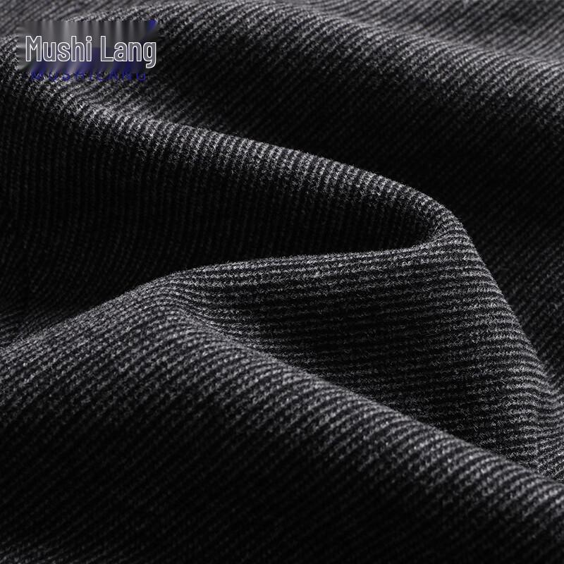 Men's Wool Blend Suit Jacket with Duck Down Liner
