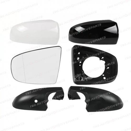 Side Mirror Frame Lens Cover for  BMW X5 E70 2006-2013 Turn Signal Lower Cap
