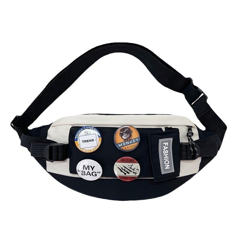 Mode Brusttasche Jungen wasserdicht Student Handy Messenger Bag Herren Casual Outdoor Sport Gürteltasche Frauen