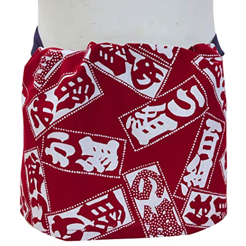 Edoten Etchu Fundoshi (Loincloth) Made in Japan, 100% Cotton, Stylish Tenugui Pattern, Men's, One Size Fits All, Limited Edition Edomachi Firefighter