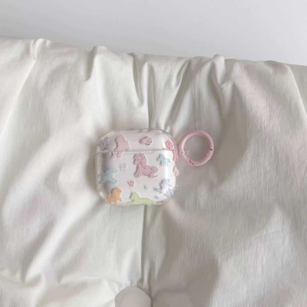 Soft Cute Girl Fresh Color Unicorn for Airpods4 Apple Earphone Protective Case Pro 3rd Generation Wireless Bluetooth Earphone Cover AirPods 3