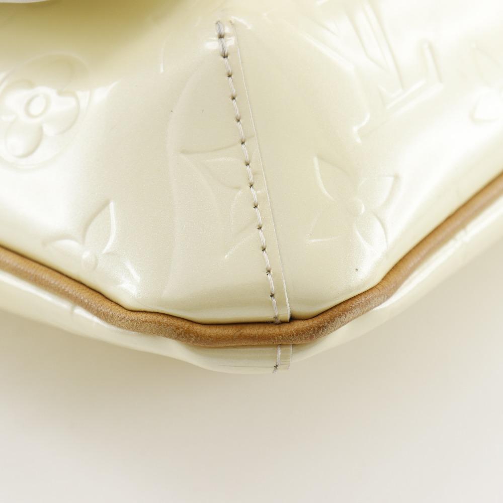 Louis Vuitton Thompson Street Shoulder Bag M91203 Perle Off White Monogram Vernis Women Used
