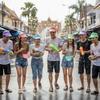 Adjustable Brim Water-Splashing Festival Hats Transparent Baseball Cap  Sun Protection