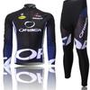 Long Sleeve Cycling Jersey Set Breathable Unisex Road Mountain Bike Apparel