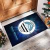 Swansea City FC Printed Crystal Velvet Rug Non‑Slip Crystal Velvet Carpet For Sofa Bedroom Indoor Home Decoration