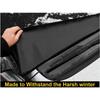 Windshield Cover With Magnetic Edges For Ice Snow Wiper Protector With Earmuffs