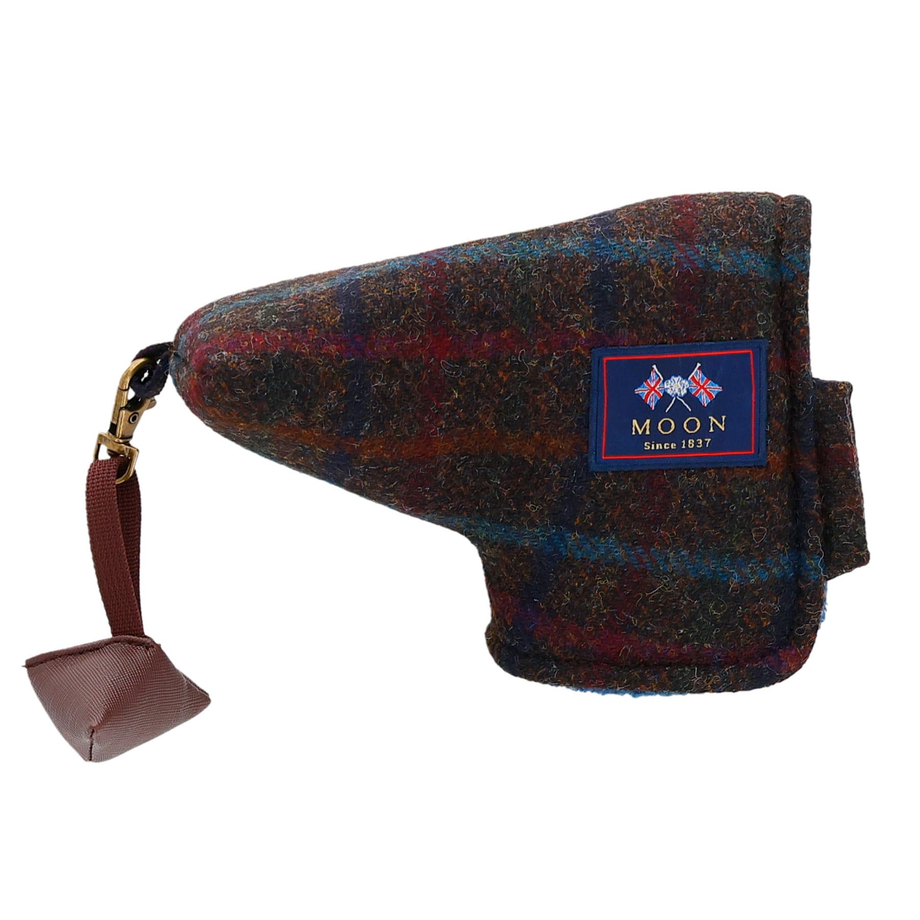 

Marushin Golf Putter Cover for Pin Type, British MOON Grayish Check, Beginner, 0415009600