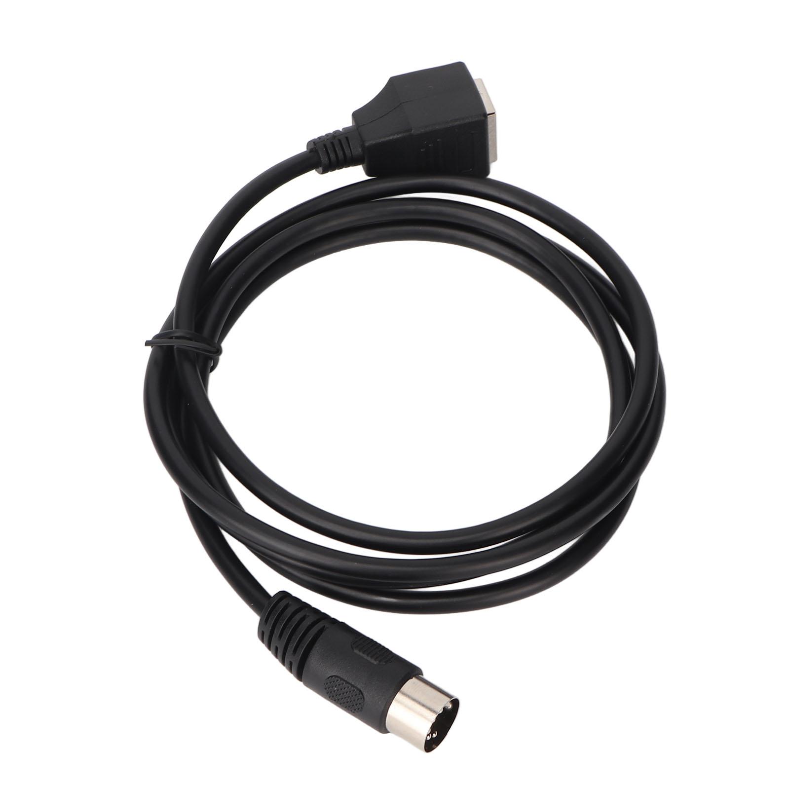 

Кабель DIN 5 PIN на RJ45 4,9 фута 5-контактный штекер на гнездо RJ45 Звуковой кабель Din для кабелей Ethernet