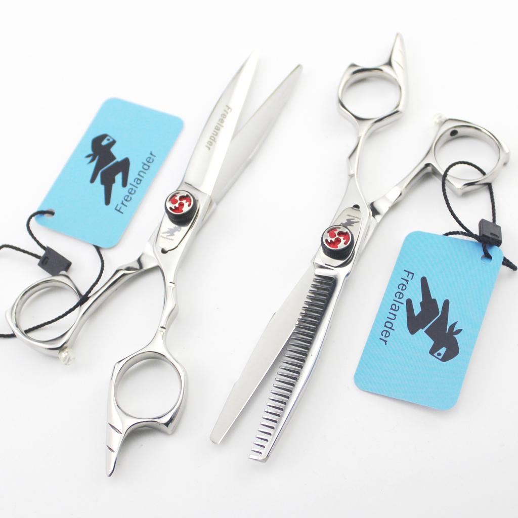 5.5 Inch Personality Tomahawk Bright Hairdressing Scissors Hair Scissors Flat Shears Thinning Scissors