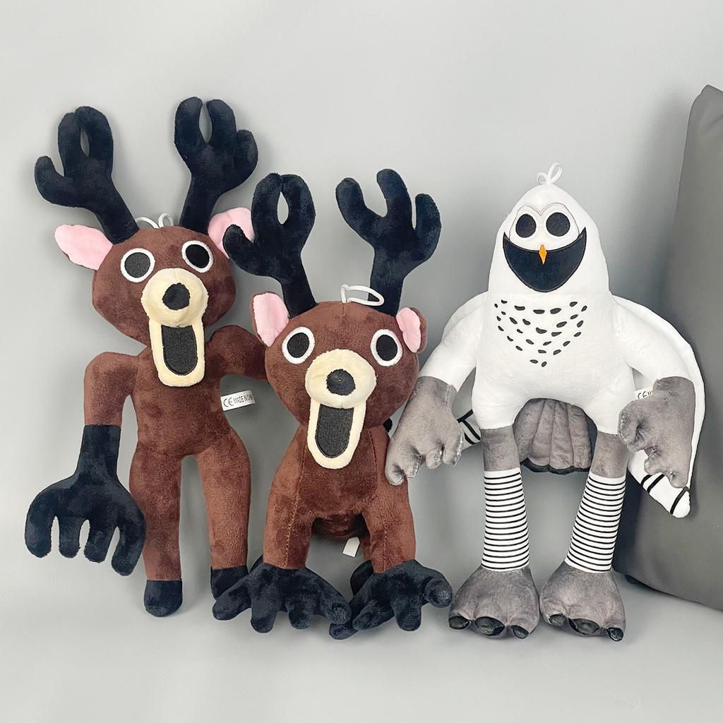 30cm 99 Nights Cartoon In The Forest Deer Plush Toys Cotton Stuffed Doll Anime Animal for Kids Birthday Gift Halloween Gifts