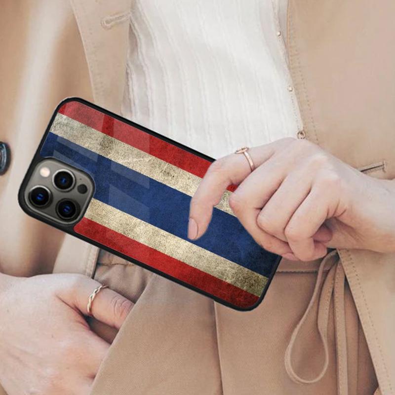 

Thailand Flag Map Magnetic Phone Case For APPLE iPhone 17 Air 16 14 13 12 Pro Max 15 Plus Wireless Charge With MagSafe Cover iPhone 14