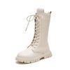 Mädchenstiefel Winter 2026 neue hohe Stiefel Britischer Stil Martin Stiefel Prinzessin Lederstiefel Kleinkind Mädchen Stiefel