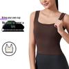 Women's Slimming Sports Vest with Chest Pad - Beautiful Back Yoga & Pilates Top