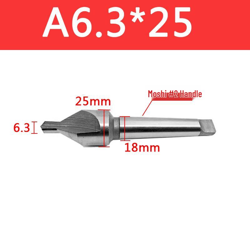 High-Speed Steel Center Drill: Type A (Without Pilot), Type B (With Pilot), Taper Shank, Hardened