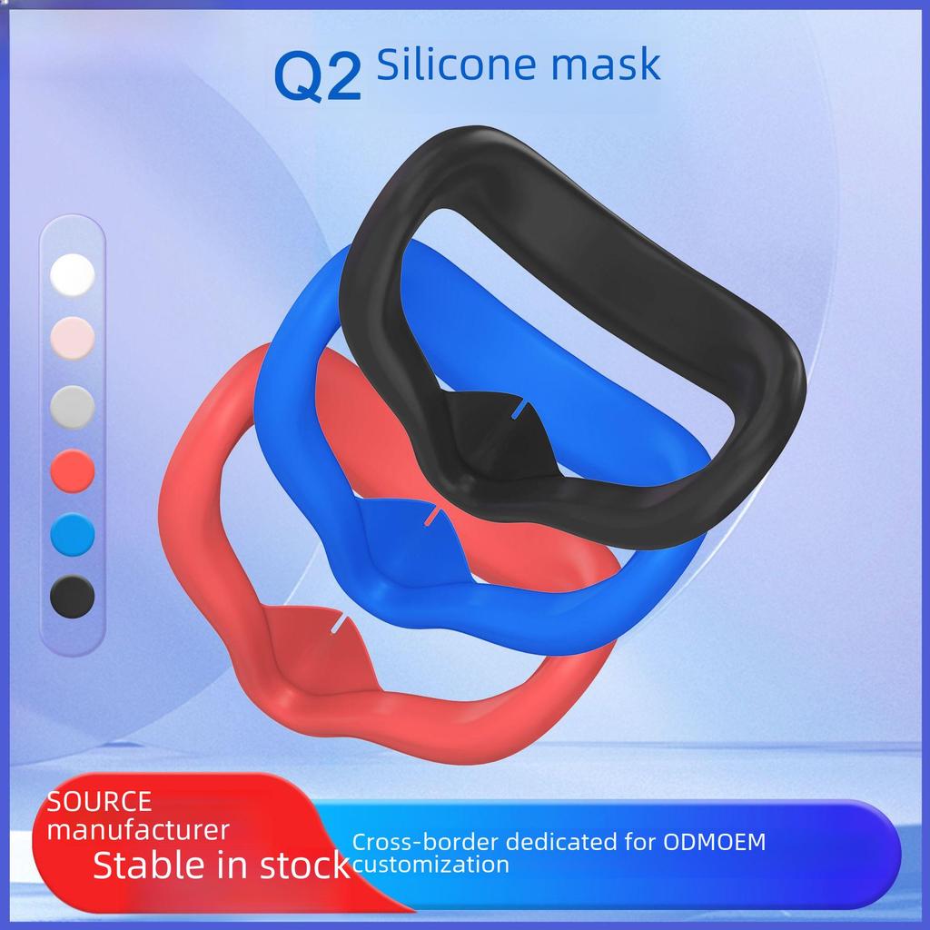 Oculus Quest 2 Sonnenblende Silikonpolster: Schweißfeste VR-Augenmaske