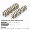 6x1mm Superstarker Neodym-Magnet N35 NdfeB Permanentmagnetischer Magnet imanes Rund Leistungsstarke Magnete Kühlschrankmagnet