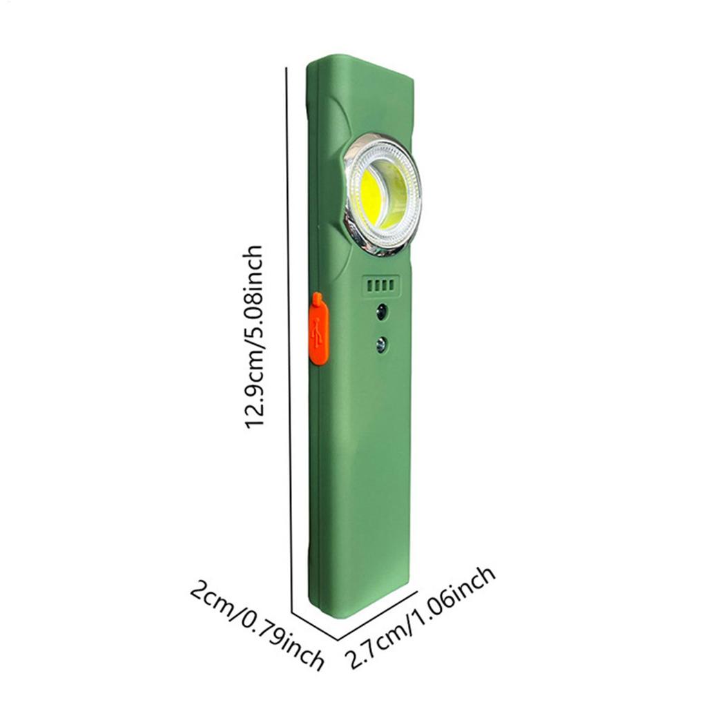 Work Flashlight Motion Sensor Survival Equipment Rechargeable Flashlight Work Light For Nighttime Home Repair Camping Hiking