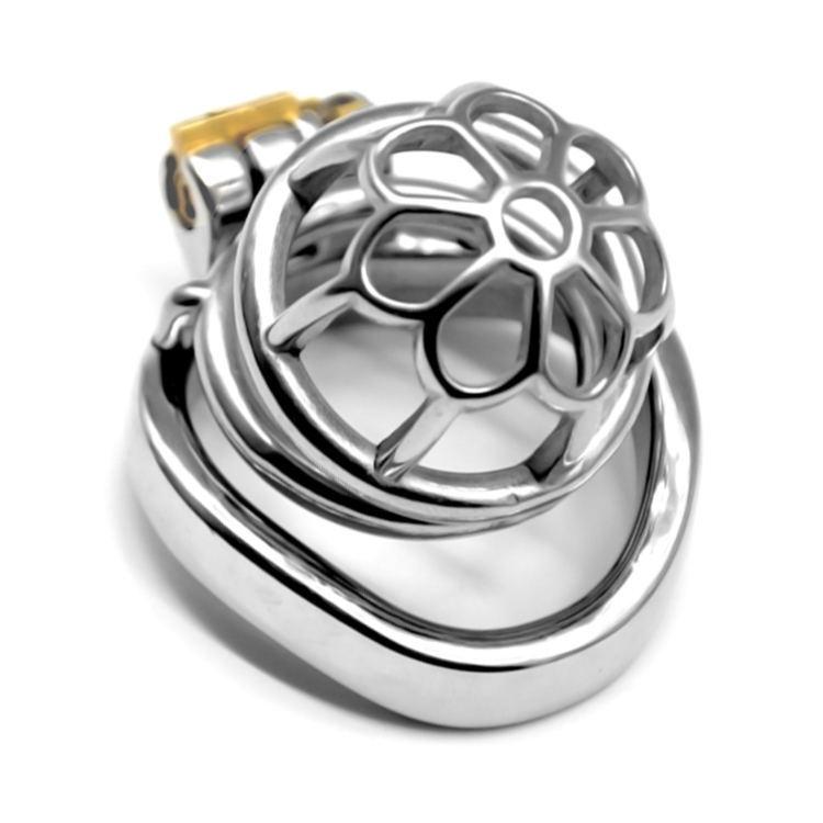 FRRK 50mm Sm Sex Toys Chastity Lock Penis Cage with Keyholder Male Chastity Device Sex Shop Chastity Cage 304 Stainless Steel