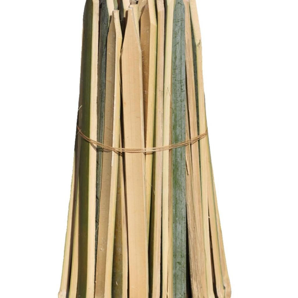 Bamboo Pointed Stakes for Surveying, Garden Layout, & Protective Fencing